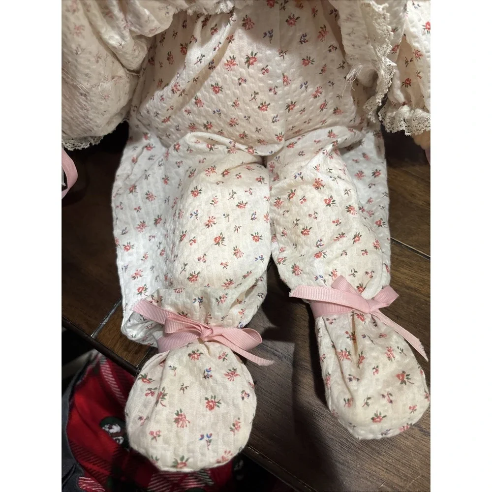 Rare Vintage Realistic My Child Like Doll  3 Emotions doll Stuffed Plush Creepy‎